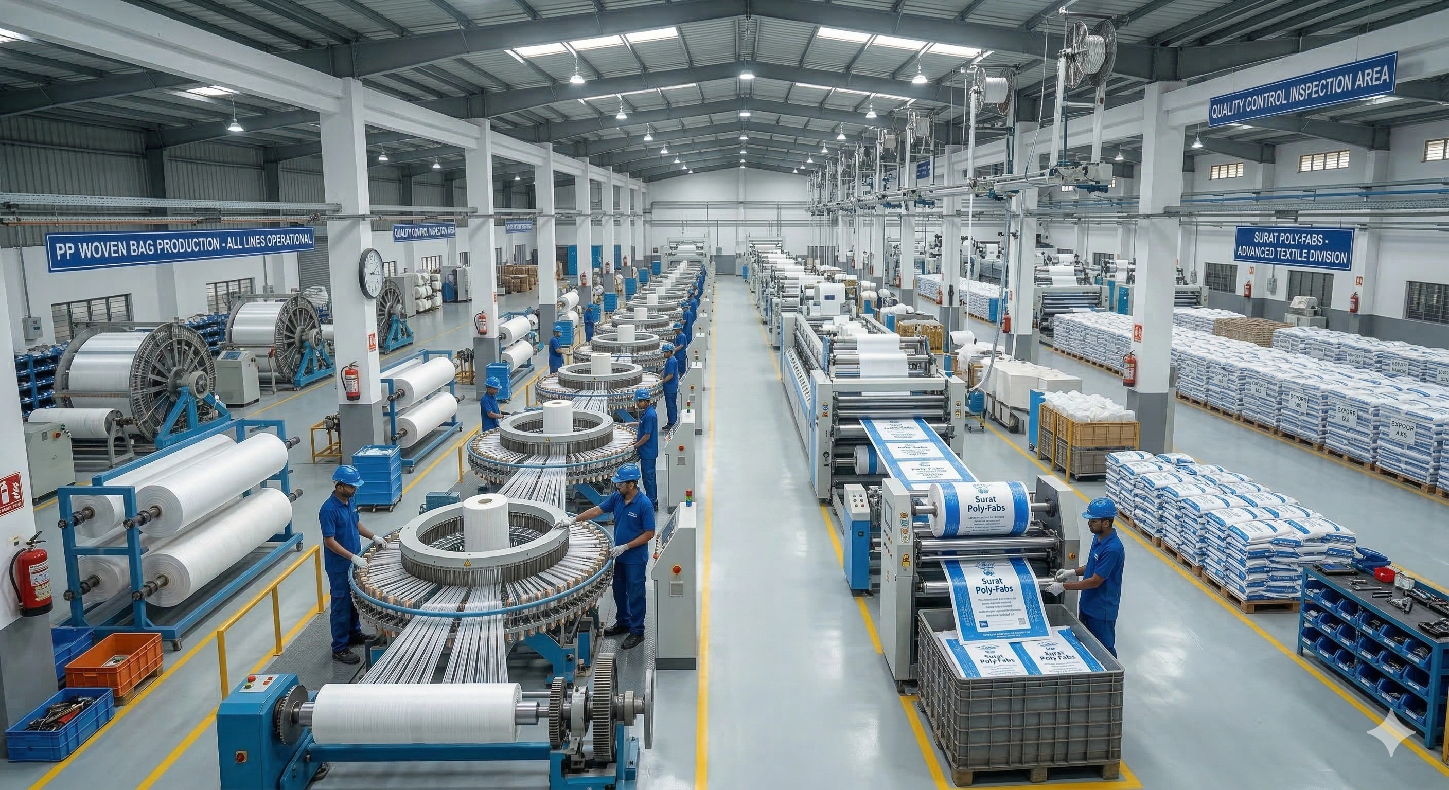 PP Woven Bags Manufacturing Factory