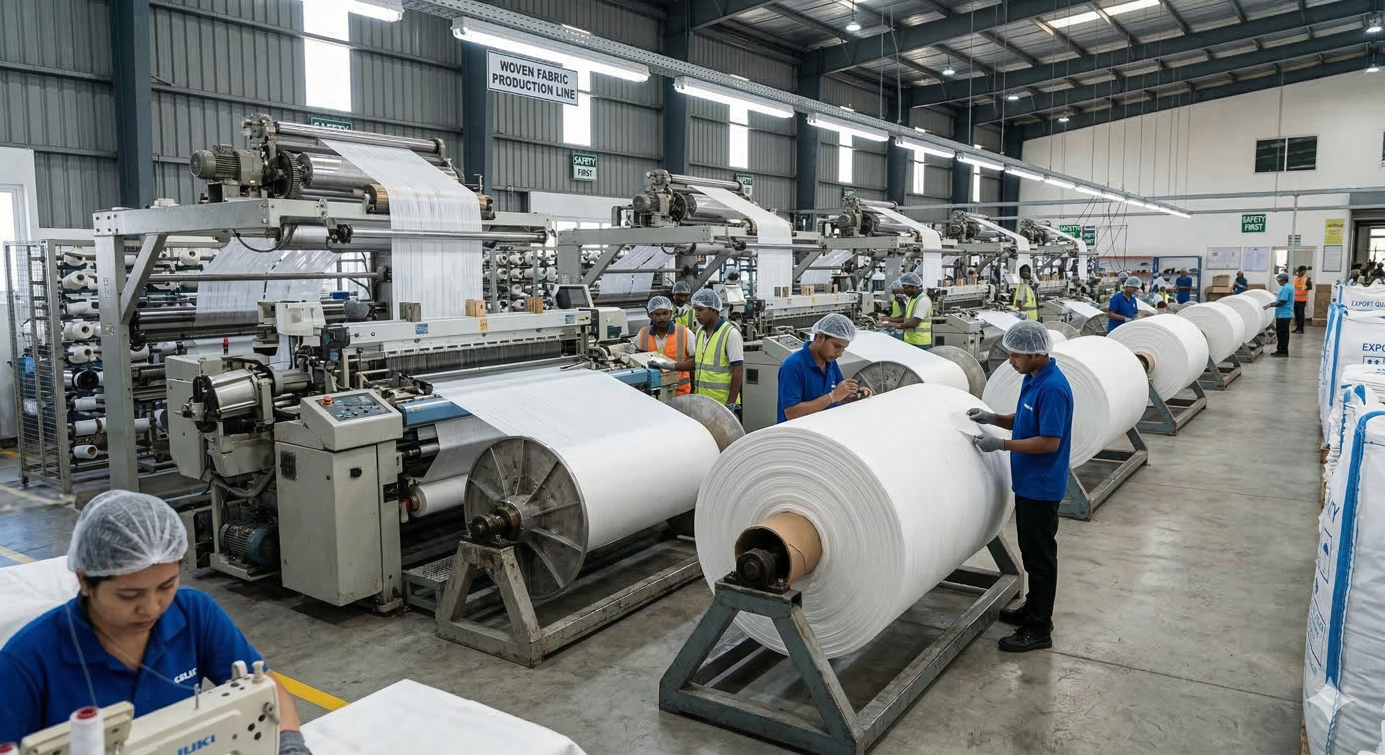 PP Woven Bags Manufacturing Factory