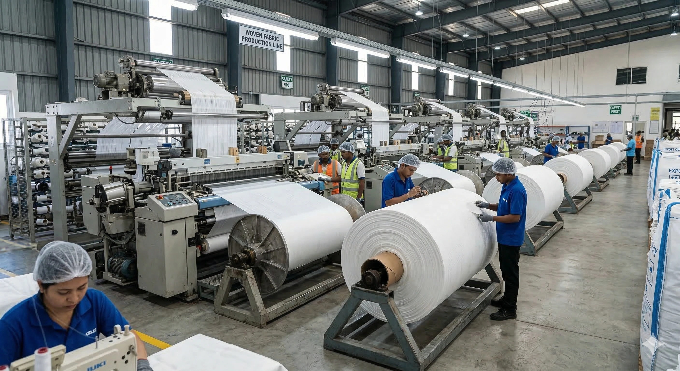 PP Woven Bags Manufacturing Factory