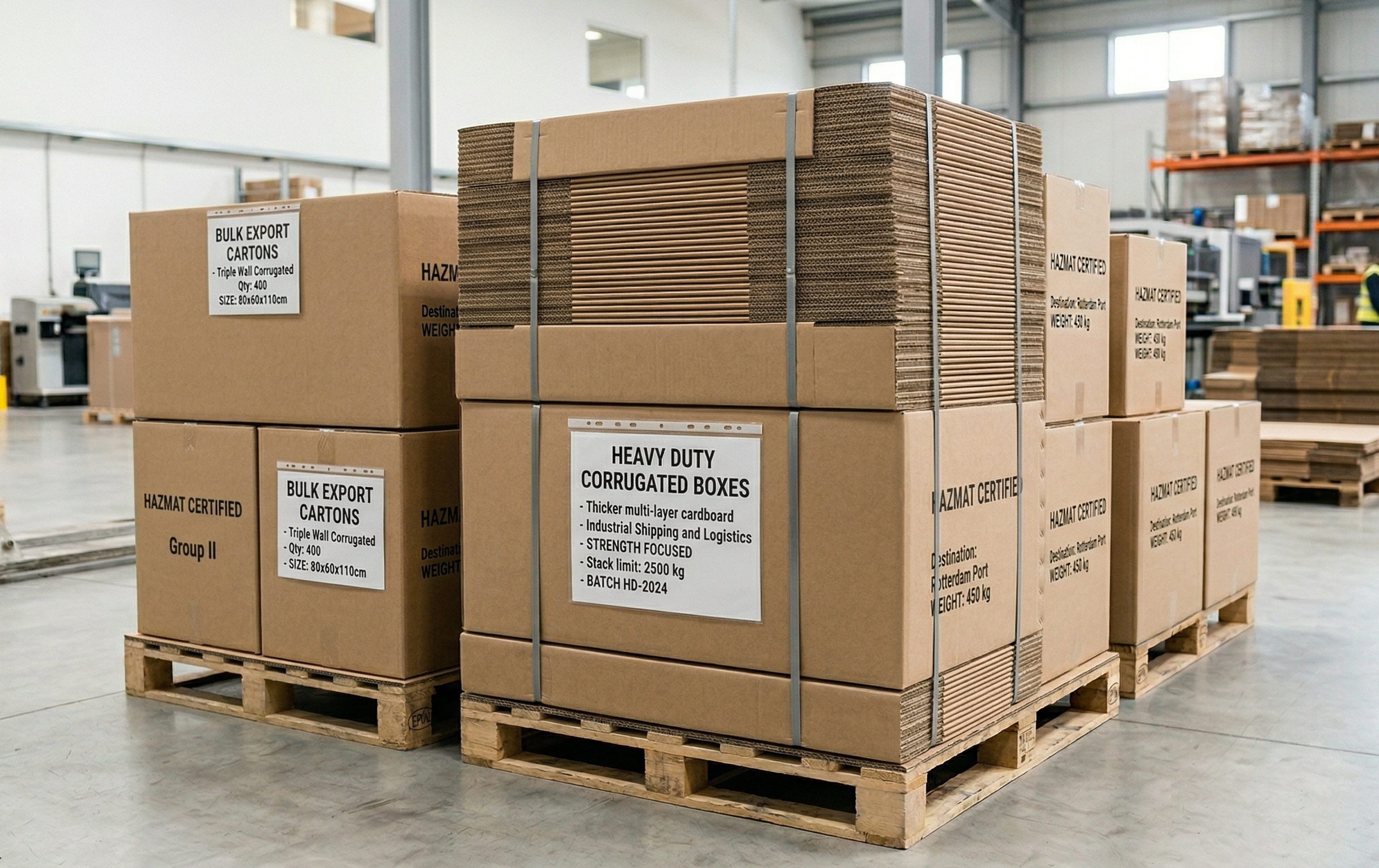 Heavy duty corrugated boxes manufacturer in India for industrial and export packaging